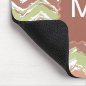 Spice Scribble Zickzack ZigZag Mousepad (Ecke)