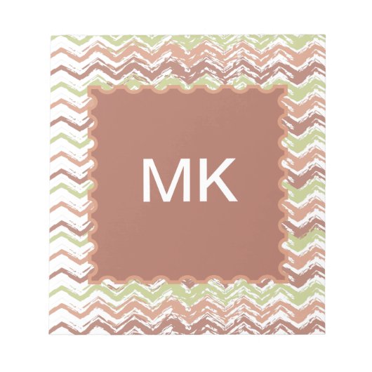 Spice Scribble Zickzack ZigZag Notizblock (Vorderseite)