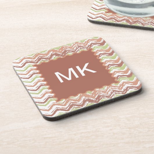 Spice Scribble Zickzack ZigZag Untersetzer (Linke Seite)