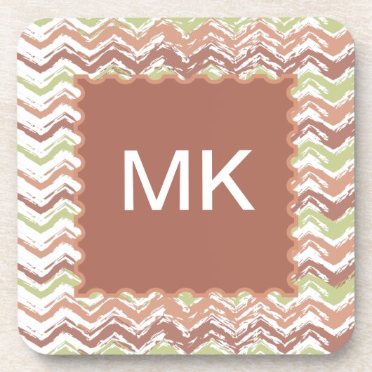 Spice Scribble Zickzack ZigZag Untersetzer (Vorderseite)