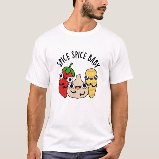 Spice Spice Baby Funny Food Puff T-Shirt (Vorderseite)