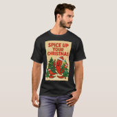 Spice Up Your Christmas – Hot Pepper Holiday Cheer T-Shirt (Vorne ganz)