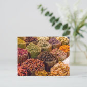 Spices of the middle east postkarte (Stehend Vorderseite)