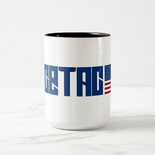 SpiceTac Zwei-Tone-Tasse, 15 oz Zweifarbige Tasse (Mittel)