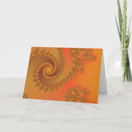 Spicey leckt Gruß-Karte auf Karte (Vorderseite)