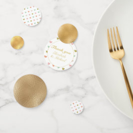 Spicey Life Modern Hearts Multicore DANKE Konfetti