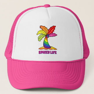 SPICeY LIFE Rainbow Palm Truckerkappe
