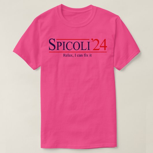 Spicoli 24 Relax Ich kann es reparieren T-Shirt (Design vorne)