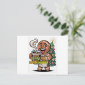 Spicy and Caffeinated Postkarte (Stehend Vorderseite)