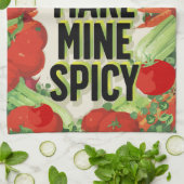 Spicy Bloody Mary Kittuch Geschirrtuch (Gefaltet)