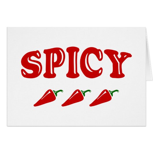 SPICY CARD (Vorderseite (Horizontal))