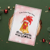 Spicy Funny Chicken Frohe Weihnachten