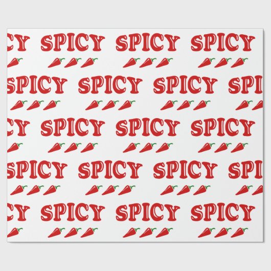 SPICY GESCHENKPAPIER (Flach)