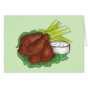 Spicy GRILLEN Buffalo Chicken Wings New York Bar F