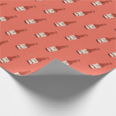 Spicy! Hot Sauce Salsa Red Geschenkpapier (Ecke)