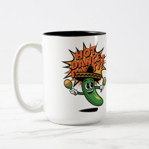 Spicy Jalapeño Fiesta 03 Zweifarbige Tasse