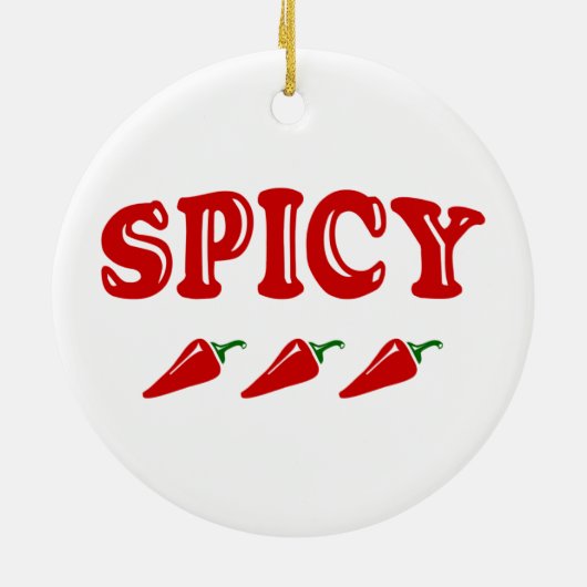 SPICY KERAMIK ORNAMENT (Hinten)