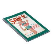 Spicy Magazine Cover Notizblock (Rechte Seite)