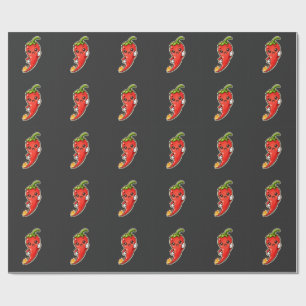 Spicy Mama - Heißes Zeug - Foodie-Freunde Geschenkpapier