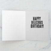 SPICY MEATBALL ITALIENISCHE Grußkarte Karte (Innenseite)