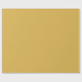 Spicy Mustard Glossy Geschenkpapier (Flach)