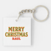 Spicy New Year Schlüsselanhänger (Rückseite)