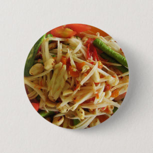 Spicy Papaya Salad [Som Tam] ... Thai Lao Food Button