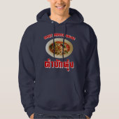 Spicy Papaya Salad [Tam Mak Hung] Isaan Dialect Hoodie (Vorderseite)