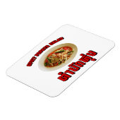 Spicy Papaya Salad [Tam Mak Hung] Isaan Dialect Magnet (Linke Seite)
