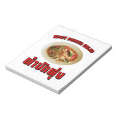 Spicy Papaya Salad [Tam Mak Hung] Isaan Dialect Notizblock (Rotiert)