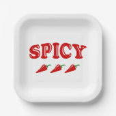 SPICY PAPPTELLER (Vorderseite)