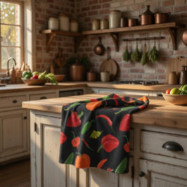 Spicy Paprikaschoten Küchentücher