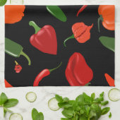 Spicy Paprikaschoten Küchentücher (Gefaltet)