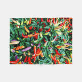 Spicy Pepper Blanket Fleecedecke (Vorderseite (Horizontal))