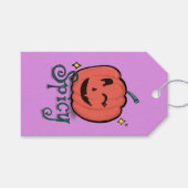 Spicy Pumpkin Spice Geschenkanhänger (Vorderseite (Horizontal))