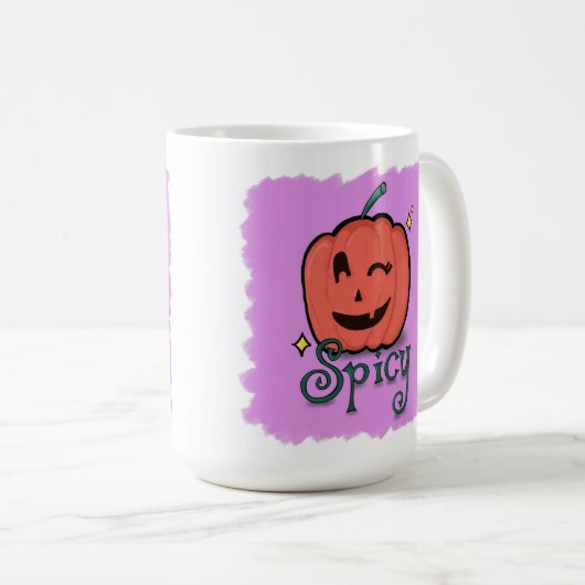 Spicy Pumpkin Spice Kaffeetasse (VorderseiteRechts)