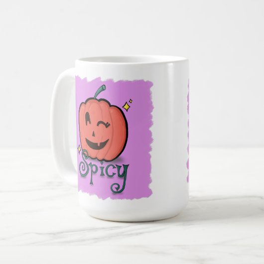 Spicy Pumpkin Spice Kaffeetasse (Vorderseite Links)