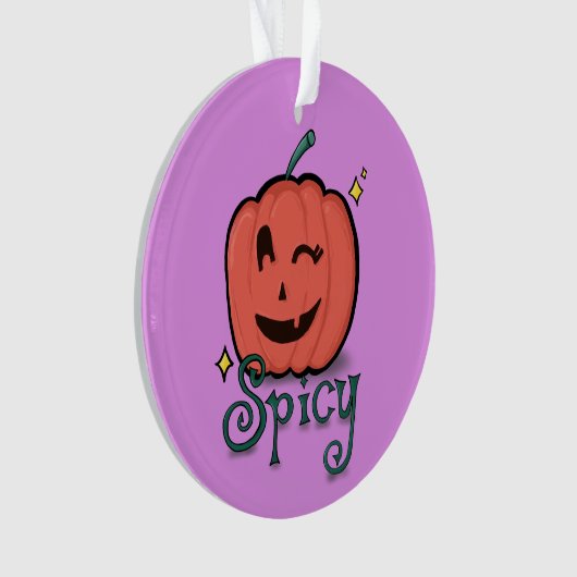 Spicy Pumpkin Spice Ornament (Vorderseite)