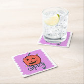 Spicy Pumpkin Spice Rechteckiger Pappuntersetzer (Vor Ort)