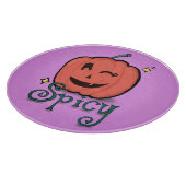 Spicy Pumpkin Spice Schneidebrett (Ecke)