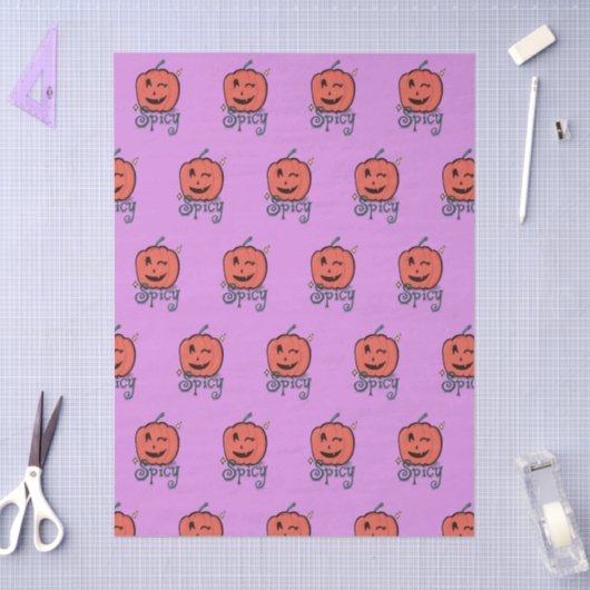 Spicy Pumpkin Spice Seidenpapier (Basteln)