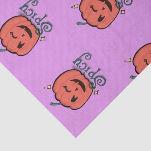 Spicy Pumpkin Spice Seidenpapier (Detail)