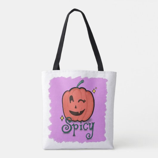 Spicy Pumpkin Spice Tasche (Rückseite)