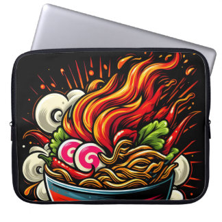 Spicy Ramen Japanese Noodle Street Art Laptopschutzhülle