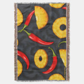 Spicy Slice - Pineapple Empire Design Decke (Vorderseite Vertikal)