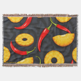 Spicy Slice - Pineapple Empire Design Decke