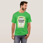 Spicy Wasabi Sauce Halloween KostümMatching Coup T-Shirt (Vorne ganz)