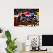 Spidee Monster Truck Print Poster (Heimbüro)