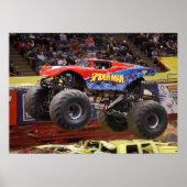Spidee Monster Truck Print Poster (Vorne)