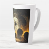 Spider Apokalypse Latte Tasse (Rechte Ecke)